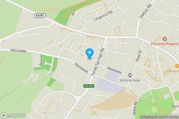 Map location for Rail Ground, Pershore, Worcestershire, WR10 1HL