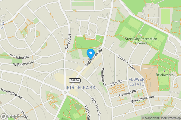 Map location for 105a & 107 Bellhouse Road, Sheffield, South Yorkshire S5 6HP
