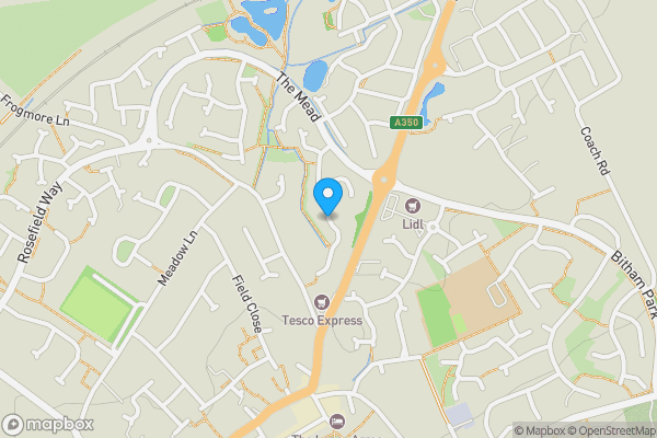 Map location for Land At The Mead/ Wiltshire Way, Westbury, Wiltshire BA13 3XD