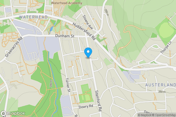 Map location for 155 Stamford Road, Lees, Oldham, OL4 3NB