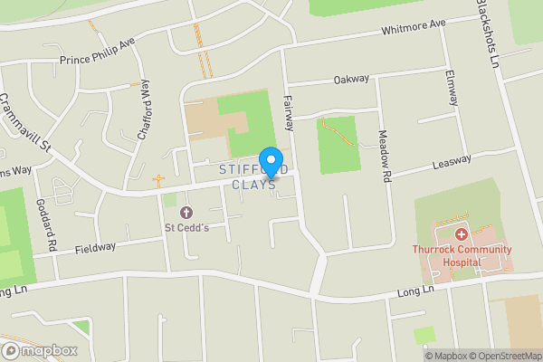 Map location for Flat 43 Collier Court, Crammavill Street, Grays, Essex, RM16 2AZ