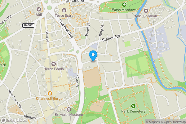 Map location for 2 Byron Street, Ilkeston, Derbyshire, DE7 5JG