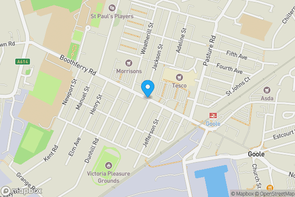 Map location for Boothferry Road, East Yorkshire, DN14 6AL