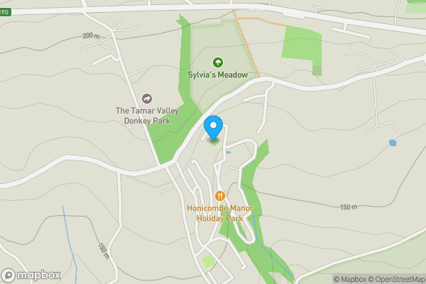 Map location for Manorcombe Bungalows, CALLINGTON, PL17 8NS