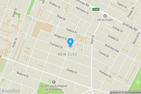Map location for 115 Rutland Street, Grimsby DN32 7NF
