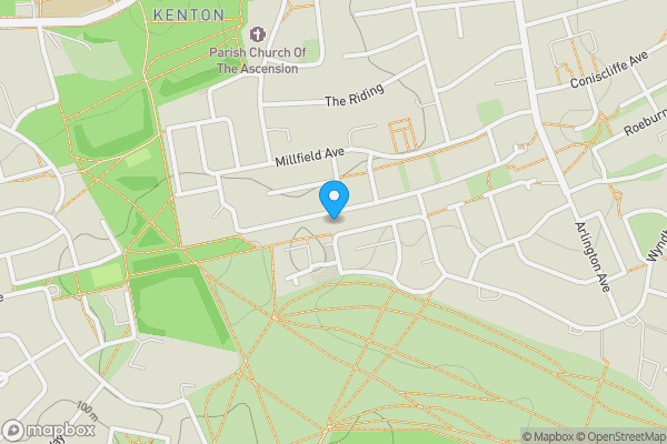 Map location for High Meadows, NEWCASTLE UPON TYNE, Tyne and Wear, NE3 4PW