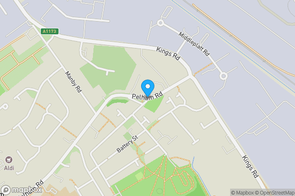 Map location for Pelham Road, IMMINGHAM, DN40 1AB