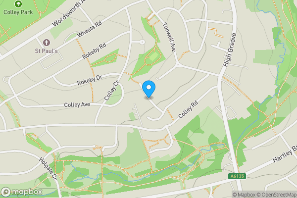 Map location for Hillside Avenue, SHEFFIELD, South Yorkshire, S5 9GL