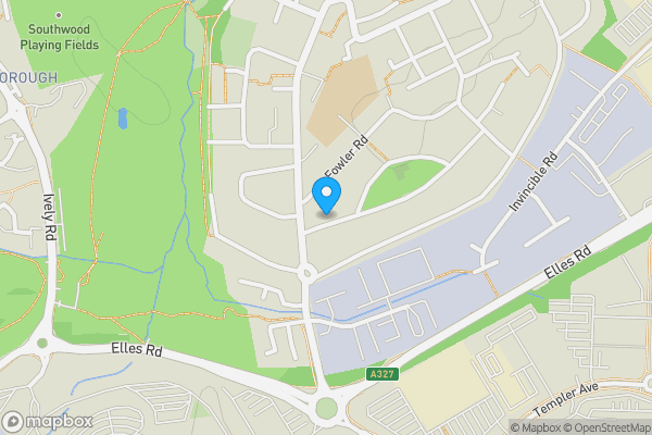 Map location for 174 Keith Lucas Road, Farnborough, Hampshire, GU14 0DG
