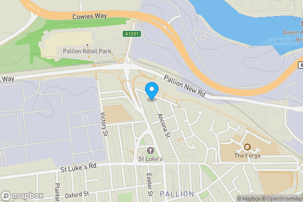 Map location for 8 Ancona Street, Sunderland, Tyne and Wear, SR4 6TJ