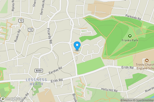 Map location for 17 Heathdene Drive, Belvedere, Kent, DA17 6HY