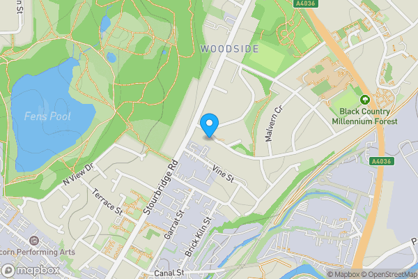 Map location for 8 Cochrane Road, Dudley, DY2 0SF