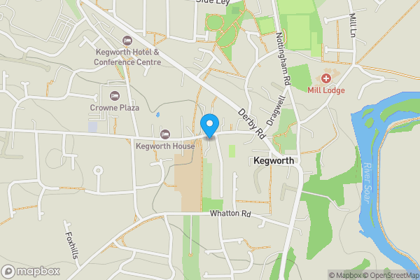 Map location for 31 High Street, Kegworth, Derby DE74 2DA