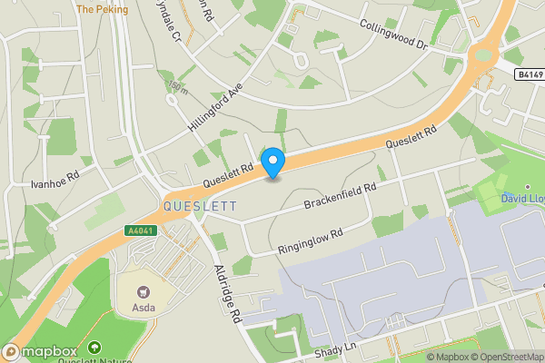 Map location for 563 Queslett Road, Birmingham B43 7ER