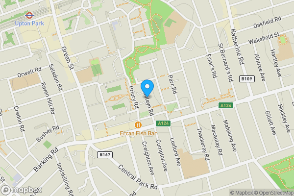 Map location for Boleyn Road, London, E7 9QH