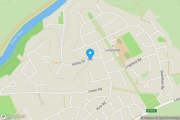 Map location for Valley Drive, YARM, Cleveland, TS15 9JQ