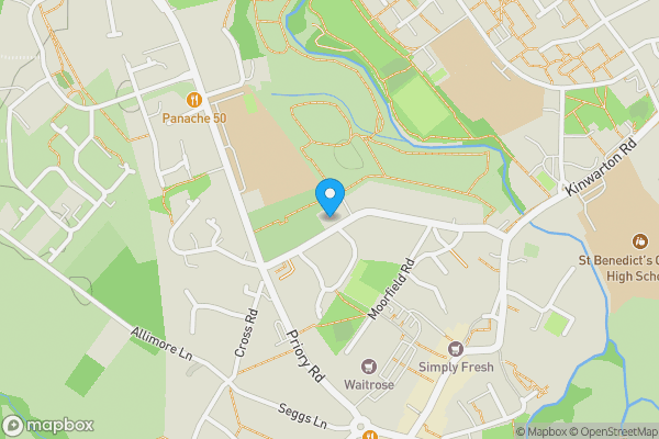 Map location for Flat 31, Malin Court, School Road, Alcester, Warwickshire B49 5DJ