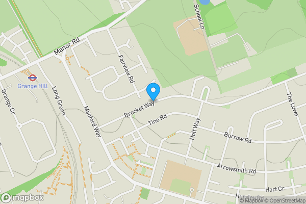 Map location for Brocket Way, CHIGWELL, Essex, IG7 4ER