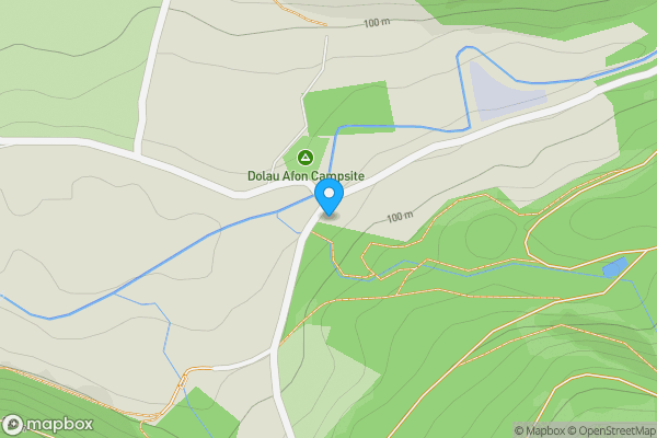 Map location for Llanafan, Aberystwyth, SY23 4BJ