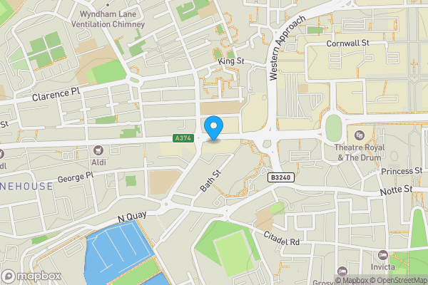 Map location for 63 Union Street, Plymouth, Devon PL1 3LU