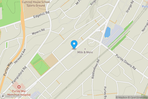 Map location for Brighton Road, Purley, Surrey, CR8 2BL