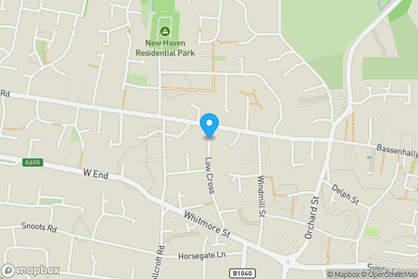 Map location for Low Cross, PETERBOROUGH, Cambridgeshire, PE7 1LZ