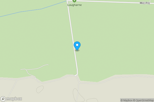 Map location for Farmhouse & Barns East House Farm, Laugharne, Carmarthenshire, SA33 4RS