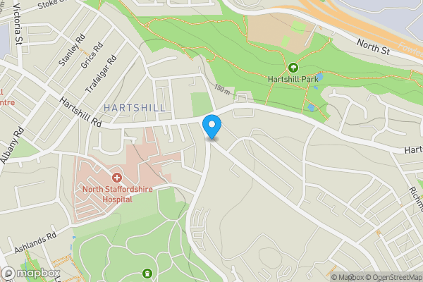 Map location for Princes Road, Stoke-on-Trent, Staffordshire, ST4 7JQ