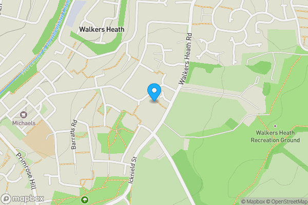 Map location for 18 Hillmeads Road, Kings Norton, Birmingham, B38 9NB