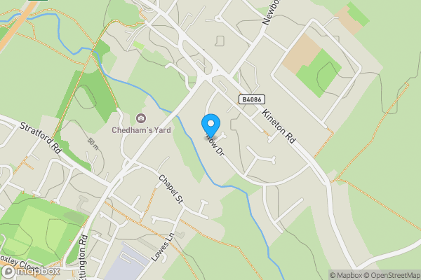 Map location for Willow Drive, Warwick, Warwickshire, CV35 9SB