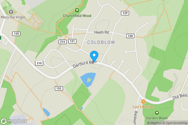 Map location for Land off Dartford Road, Bexley, DA5 2AR