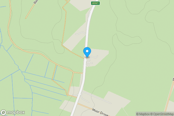 Map location for Butleigh Moor Drove, Walton, Street, Somerset, TA7