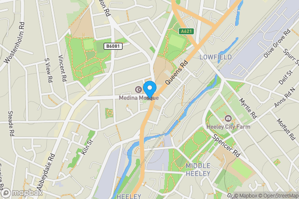 Map location for 446 London Road, Sheffield, South Yorkshire S2 4HP