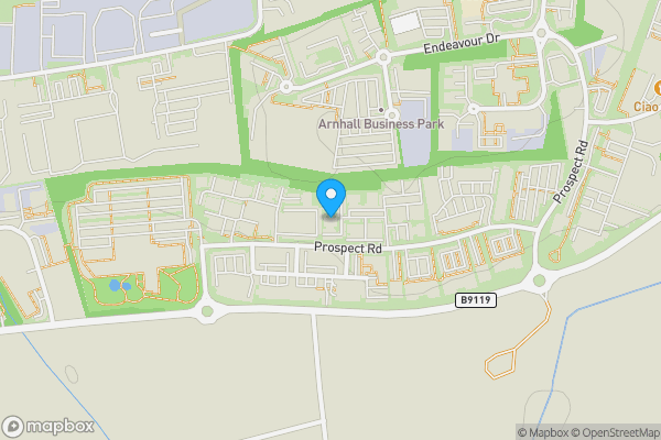 Map location for Westpoint Building 4 and Car Park Westpoint Business Park, Prospect Road Westhill Westhill Aberdeen AB32 6FE