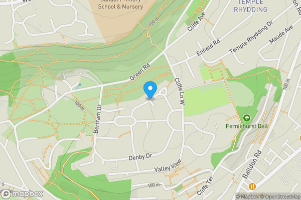Map location for Bank View, Shipley, West Yorkshire, BD17 7PA