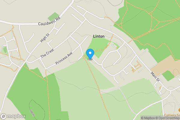 Map location for 17 Charlton Close, Linton, Swadlincote, Derbyshire, DE12 6PR