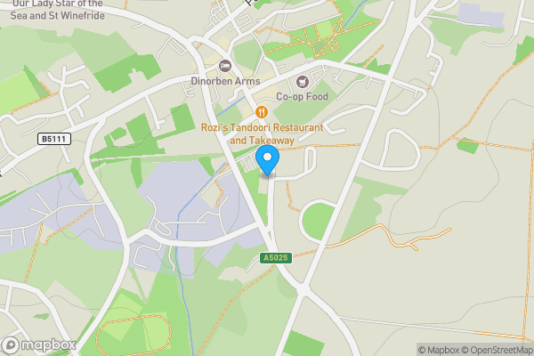 Map location for 62 Salem Street, Amlwch, Anglesey, LL68 9BT