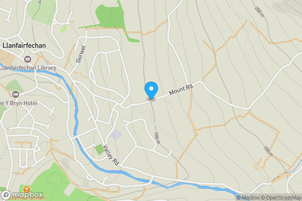 Map location for 6 Gwynfryn , Mount Road, Llanfairfechan, LL33 0DW