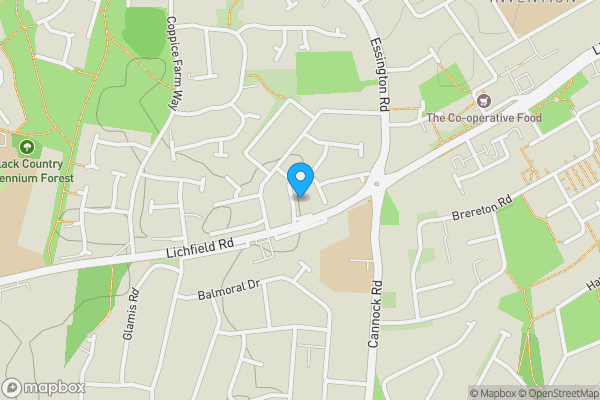 Map location for 7 Ada Wrighton Close, Willenhall, West Midlands, WV12 5AX