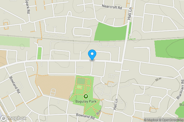 Map location for Findon Road, Manchester, Lancashire, M23 1WN