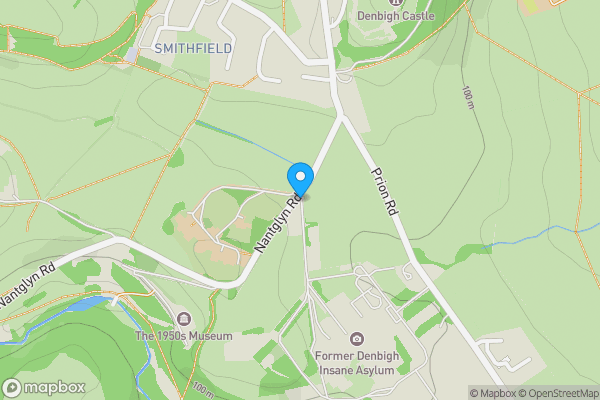 Map location for Tal y Fan Gwynfryn, Nantglyn Road, Denbigh LL16 4ST