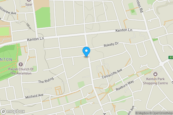 Map location for 8 The Cross Way Kenton, Newcastle upon Tyne, Tyne and Wear, NE3 4LB