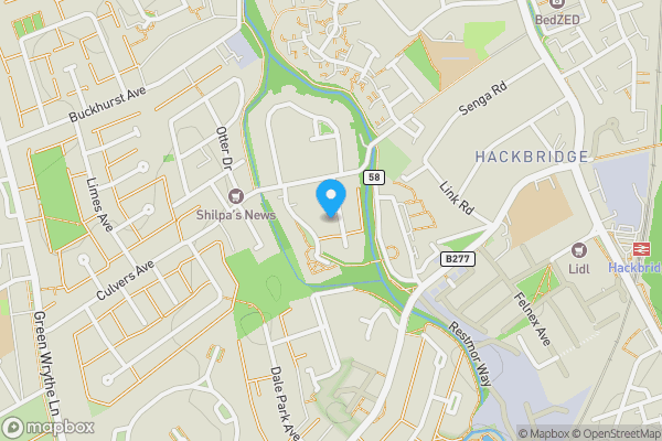 Map location for 18 Ansell Grove, Carshalton, Surrey, SM5 2BB