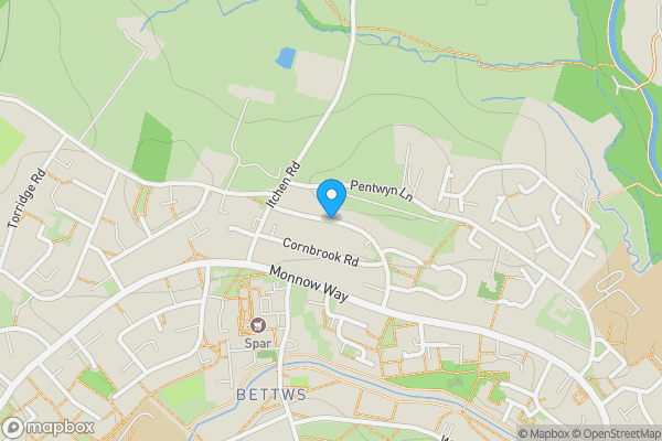 Map location for Medlock Crescent, Newport, NP20 7EH