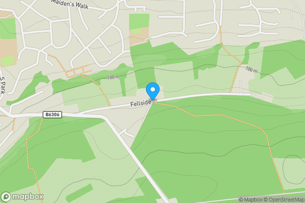 Map location for Fellside , NE46 1RB