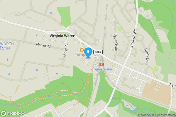 Map location for 1 Imperial House, Station Parade, Virginia Water, Surrey, GU25 4AA