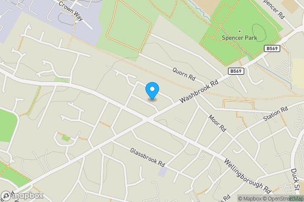 Map location for 37 Pytchley Road, Rushden, NN10 9XB