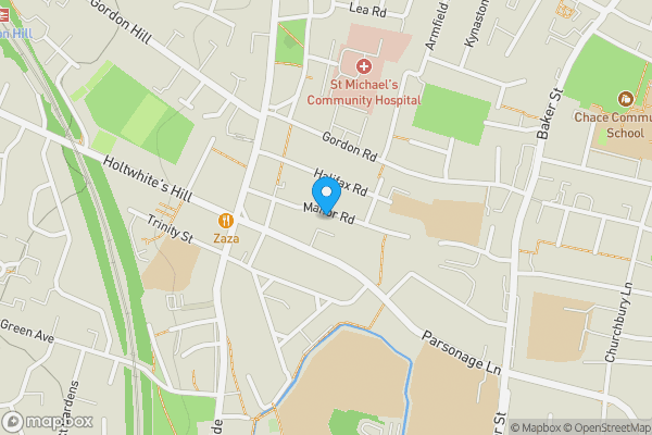 Map location for Land at 45 Manor Road, Enfield EN2 0AR
