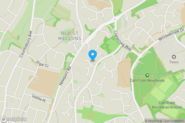 Map location for Orchard Park, CARDIFF, CF3 0AQ