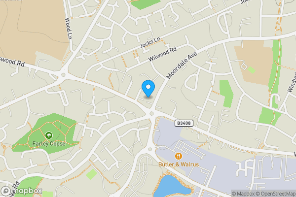Map location for Flat 4 Hawkswood House, Bracknell, Berkshire, RG42 1RY